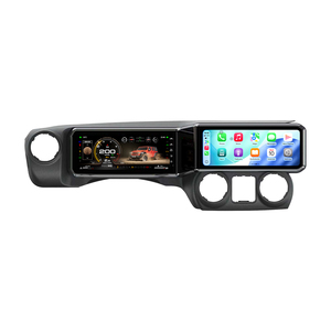Radio Estéreo para Auto Foforfor de 12.3 Pulgadas con Pantalla Dual para <span class=keywords><strong>Jeep</strong></span> Wrangler 2011-2017, Reproductor de Radio para Auto con Panel Digital - Product Image 6