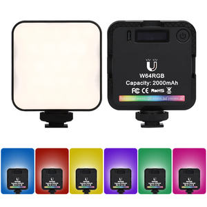 Mini Lámpara LED Portátil de Plástico, Regulable, a Todo Color, 6W RGB, para Cámara, Viajes, Video, Fotografía, Flash, Selfie - Product Image 4