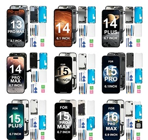 ชุดประกอบ OLED ความสว่างสูง ติดตั้งง่าย สำหรับ <span class=keywords><strong>iPhone</strong></span> <span class=keywords><strong>12</strong></span> 13 14 15 16 17 <span class=keywords><strong>Pro</strong></span> Plus <span class=keywords><strong>Pro</strong></span> Max 16E 17E พร้อม IC แบบพกพาในตัว - Product Image 1