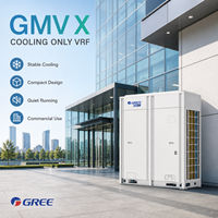 GREE GMV X Nur-Kühlung Hoher EER VRF Außengerät 8-36HP Kommerzielles Zentralklimasystem für Büro-, Hotel- und Einkaufszentrum-Projekte