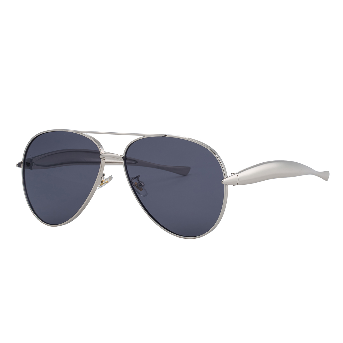 C2 Marco plateado gris