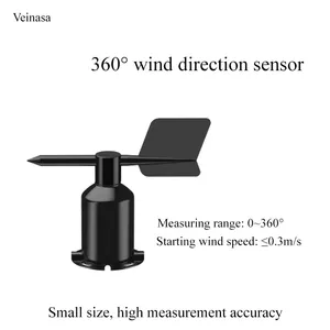 Sensor de Direção do Vento Digital ABS Barato XS-WDS01-0-5V Anemômetro Externo 0.3m/s Velocidade do Vento 0~50 ° Faixa de Temperatura C - Product Image 2