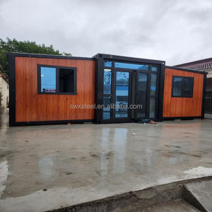 صندوق قابل للطي مزدوج الجناح قابل للتوسيع حاوية متنقلة قابلة للطي منزل حاوية معبأة مزدوجة الجناحين - Product Image 2