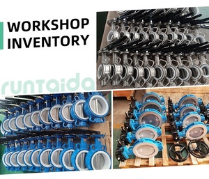 <span class=keywords><strong>4</strong></span> inch tay đòn bẩy tay dễ uốn gang <span class=keywords><strong>Wafer</strong></span> loại Van bướm - Product Image 6