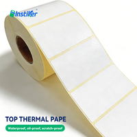 Hochwertige Maßgefertigte TOP Thermopapier-Aufkleber Gestanzte Etikettenrollen für Thermodruck
