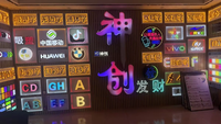 Letrero LED RGB Moderno con Letras Personalizadas, Letrero Acrílico 3D con Iluminación Frontal, Letreros Publicitarios LED Iluminados, Letrero LED para Decoración