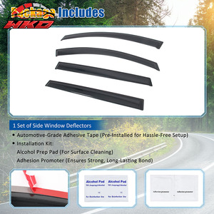 Déflecteurs de vitres pour Chevrolet Equinox EV 24-26, pare-pluie adhésifs - Product Image 5