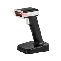 Lecteur de codes-barres sans fil portable 1D 2D QR USB 2.4G pour la vente au détail, les supermarchés, les entrepôts, les points de vente et l'inventaire