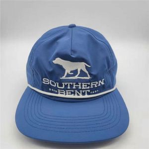 Cotton Nylon Custom Embroidery logo Unstructured Rope Golf Snapback <b>Hat</b> - Product Image 3