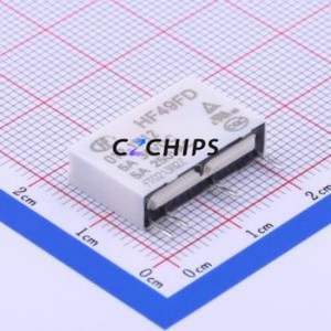 HF49FD/012-1H12 Power Relay SIP,5x20mm Relay 12V 1 Normally Open: 1A (SPST-Normally Open)::: 4 5A-30VDC/5A-250VAC - Product Image 1