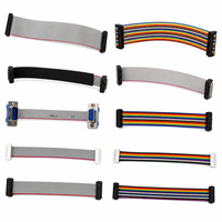 Rangkaian Kabel Sudut Kanan Berlilit Khusus 20AWG Kawat Tembaga Berlapis Timah PBT/PVC untuk Penggunaan Komputer dan Sepeda Motor - Kabel Tahan Lama