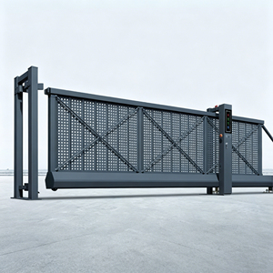 Porte coulissante automatique en aluminium de conception moderne, <span class=keywords><strong>prix</strong></span> d'usine, pour extérieur, pour maison - Product Image 1