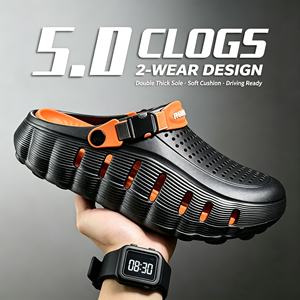 Sabots EVA Beijiaxin pour hommes et femmes, confortables, à séchage rapide, sandales de sport d'extérieur, à bout fermé, souples et légères - Product Image 1