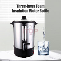 Percolateur de café à eau chaude en acier inoxydable, boîtes à café et à thé de 11l/12l/15l/20l/30l