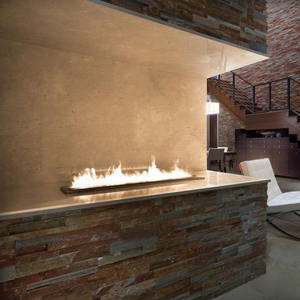 Brûleur d'éthanol intelligent de haute qualité de 1.8M, chauffage à l'alcool approuvé ce cheminée électrique à deux faces de bioéthanol - Product Image 5