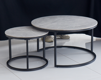 Table basse scandinave minimaliste de qualité supérieure avec un design moderne pour la maison et l'usage domestique