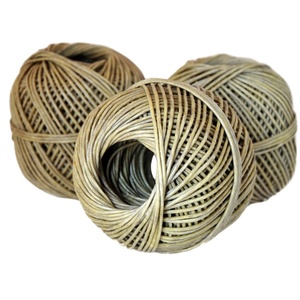 Mechas de cáñamo ecológicas, recubiertas de cera de abejas, rollo de 250 pies para fabricación de velas de aromaterapia - Product Image 1