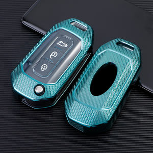 Carcasa <span class=keywords><strong>de</strong></span> fibra <span class=keywords><strong>de</strong></span> carbono <span class=keywords><strong>de</strong></span> TPU suave para llave <span class=keywords><strong>de</strong></span> coche, carcasa para Ford Territory Vigus JMC Transit Lingrui, llaveros, llavero, <span class=keywords><strong>bolsa</strong></span> <span class=keywords><strong>de</strong></span> fábrica - Product Image 5