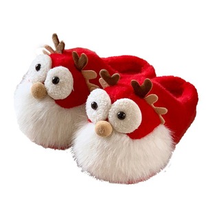 Most Popular Indoor Outdoor Soft Winter Plush for Slippers Comfortable Home Christmas Ideas Feature for Spring Seas - Product Image 5