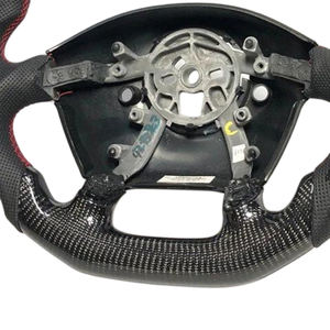 Volant de direction en fibre de carbone personnalisé pour Chevrolet <span class=keywords><strong>Corvette</strong></span> <span class=keywords><strong>C5</strong></span> <span class=keywords><strong>1997</strong></span> 1998 1999 2000 2001 2002 2003 2004 Style sport - Product Image 4