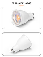 Bombillas LED GU10 de Alta Calidad de 8W 10W, 4100K Blanco Neutro, CRI 80, AC100-264V, Uso Residencial, Cuerpo de Aluminio, CE SMD2835