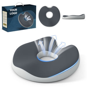 Cojín Ergonómico Tipo Donut para Alivio del Dolor de Coxis y <span class=keywords><strong>Hemorroides</strong></span>, Almohada de Asiento de Espuma Viscoelástica para Silla de Oficina y Automóvil - Product Image 1