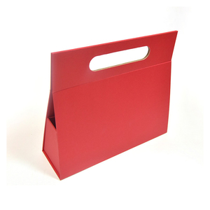 Thiết kế mới tam giác từ ĐÓNG THÙNG gấp Túi Tote Túi giấy hình hộp thuận tiện cho việc mang theo - Product Image 6