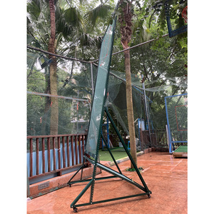 Red de rebote para voleibol, tamaño estándar, acero al carbono, verde, equipo de entrenamiento para práctica de voleibol - Product Image 2