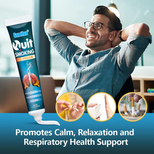 Crème pour arrêter de fumer, traitement corporel pour arrêter de fumer, pommade anti-tabac, produit de thérapie saine - Product Image 5