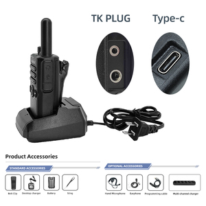 Mini palmare PMR 446MHZ licenza libera bidirezionale Radio YANTON T-S6 - Product Image 5
