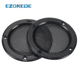 2 inç siyah araba hoparlörü ızgara örgü muhafaza Net koruyucu kapak DIY hoparlör aksesuarları - Product Image 6