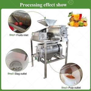 Máquina Despulpadora de Frutas para Hacer Pulpa de Jugo de Mango, Mermelada de Caqui y Puré de Tomate - Product Image 5