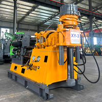XY-3 roue/chenille sol 150m 200m test d'échantillonnage forage Spt perceuse plates-formes de forage rotatives Machines pour puits d'eau