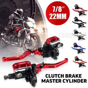 Pompe à frein hydraulique universelle pour moto 7/8" 22mm, levier d'embrayage, cylindre maître, réservoir pour moto sportive 50cc-300cc, moto de rue - Product Image 1
