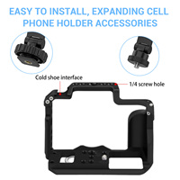 Support de téléphone magnétique imperméable pour bureau - Compact et facile à transporter Accessoires mobiles sûrs Démontage facile