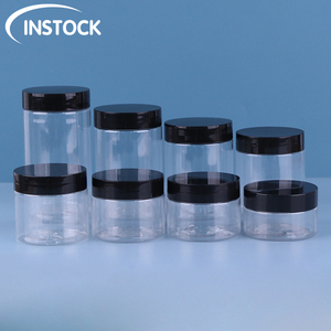 Plastic Containers Plastic Jar Plastic Jars 30/40/50/60/80/100/120/150ml Plastic Containers Sealed Food PET Honey Jars Skincare 8oz Cosmetic Face Cream Jars