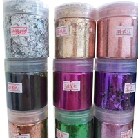 Osbang 20 Couleurs 3g par Flacon Pigment Organique Oxyde de Fer Flocons Dorés Colorés pour Ongles Résine Époxy Artisanat Fait Main DIY