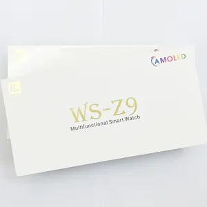 WS-Z9智能手表时尚WSZ9智能手表搜索率监视器2.1英寸高清全屏WS Z9智能手表