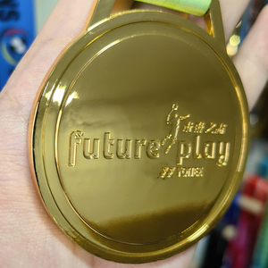 Các Nhà Sản Xuất Thiết Kế Vàng Bạc Bronze Kim Loại Thể Thao Bữa Ăn Cầu Lông Vô Địch Đua Huy Chương - Product Image 3