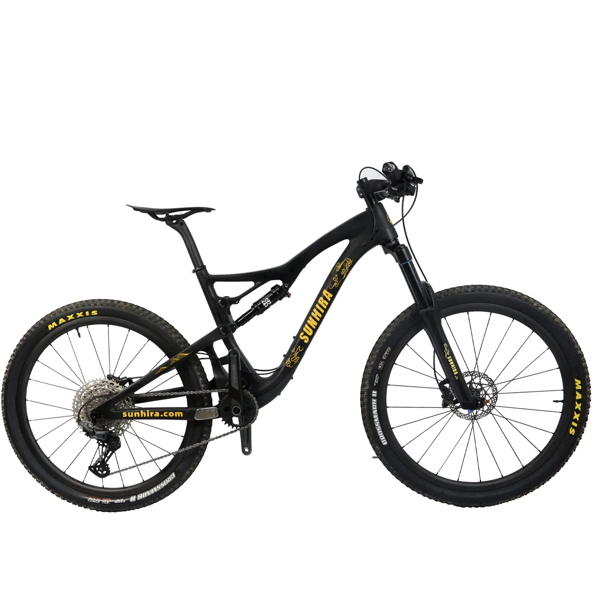 SH-M211 Xe Đạp Leo Núi SUNHIRA @ Black Bull 27.5Inch 12 Tốc Độ Carbon Toàn Bộ Xe Đạp Leo Núi