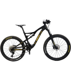 Bicicleta de Montaña <span class=keywords><strong>MTB</strong></span> SUNHIRA Black Bull SH-M211 de 27.5 Pulgadas con Suspensión Completa de Carbono y 12 Velocidades - Product Image 1