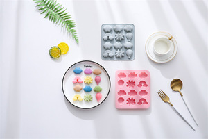 Moldes de Silicona para Pastel con Diseño de Globo Aerostático, Reutilizables, de Grado Alimenticio, Lindos Moldes Magnéticos de Silicona para Chocolate, Dulces y Hielo - Product Image 3