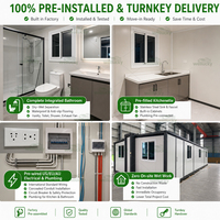 Maison conteneur modulaire WELLUCKY avec certifications CE et CPR pour jardin familial et hébergement touristique en Roumanie, maison conteneur habitable
