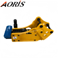 AORIS OEM ODM Marteau de démolition hydraulique personnalisé pour chargeuse-pelleteuse JCB 3CX