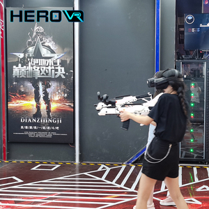 HEROVR 2022 Intérieur Métal VR Esports Arena Free Roam <span class=keywords><strong>4</strong></span> Équipement de Jeu de Tir PPgun Ride pour Parc d'Aventure Occasions Publiques - Product Image 4
