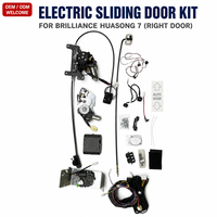 Kit de moteur de porte coulissante électrique silencieux pour la conversion de la porte centrale HuaSong 7 ES