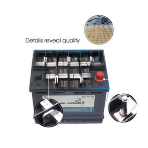 38B20 Batería automática EFB de alta potencia de arranque para vehículos automotrices Bus Start/Stop Pickup Truck Heavy Duty Trailer Van Fork - Product Image 3