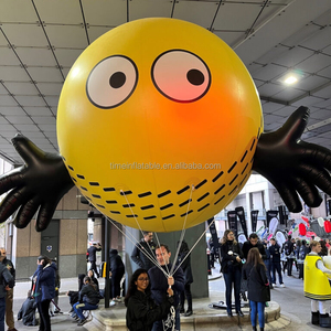 Inflador de globos de helio con logotipo personalizado, Bola de cielo de aire volador, esfera inflable, globo de helio - Product Image 5