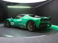 Kit de carrosserie de conversion en fibre de carbone sèche pour 296 GTB GTS Type F171 Speciale 2022-2025, comprenant capot, pare-chocs, coffre, jupes latérales et diffuseur arrière