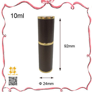 Botella de Perfume de Aluminio de Lujo con Serigrafía para Cuidado Personal, Cuello de Vidrio para Uso en Interiores, Botellas de Metal - Product Image 6